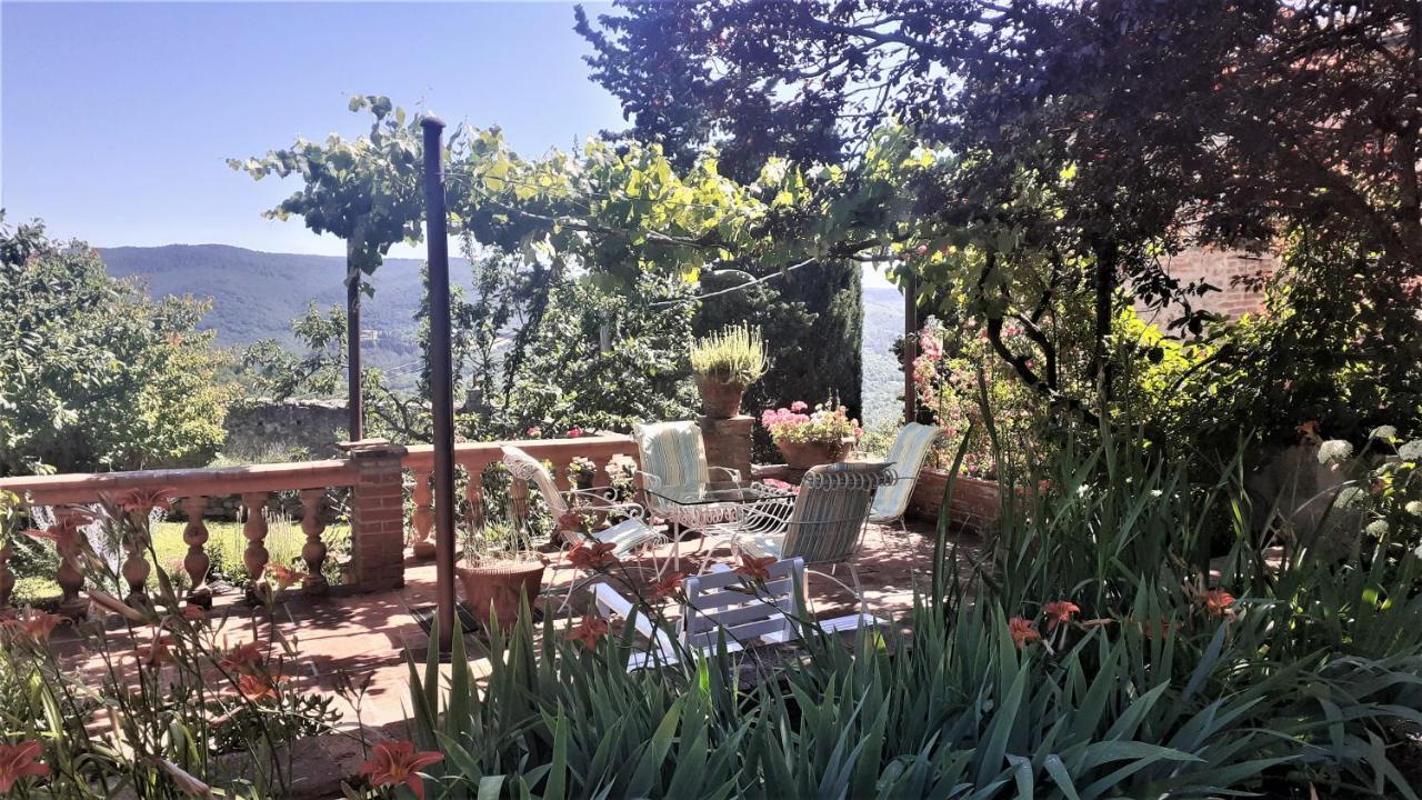 Casa Di Leo With Pool Villa Radicondoli Exterior photo